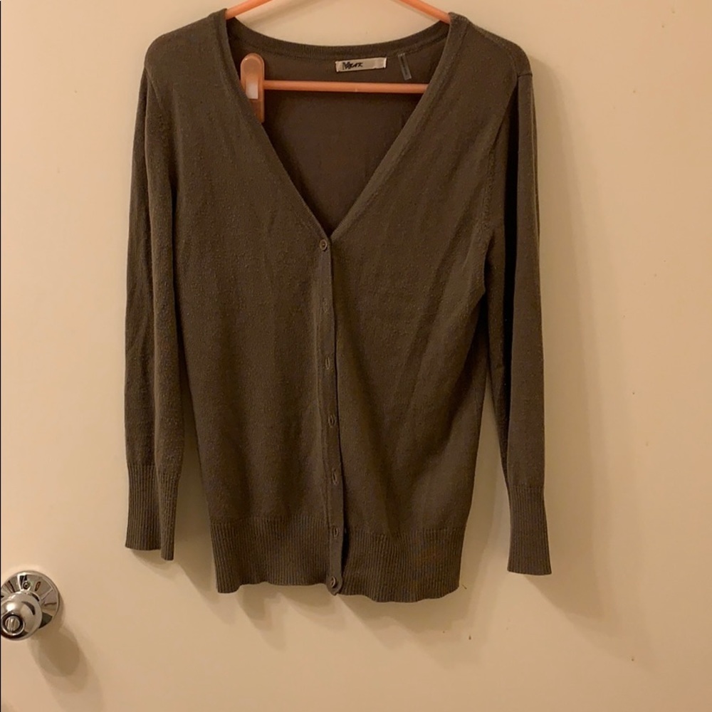 Camel colored cardigan